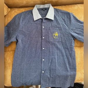Malbon Golf button down shirt
